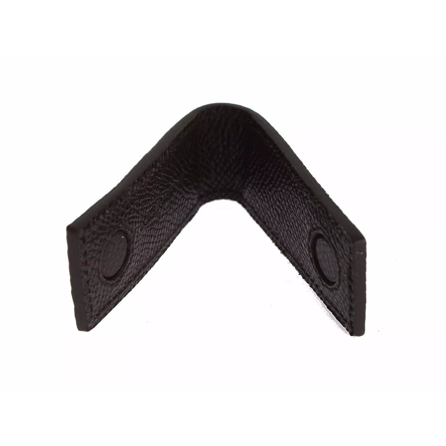 Dolce & Gabbana Brown Leather Magnet Mens Money Cash Clip