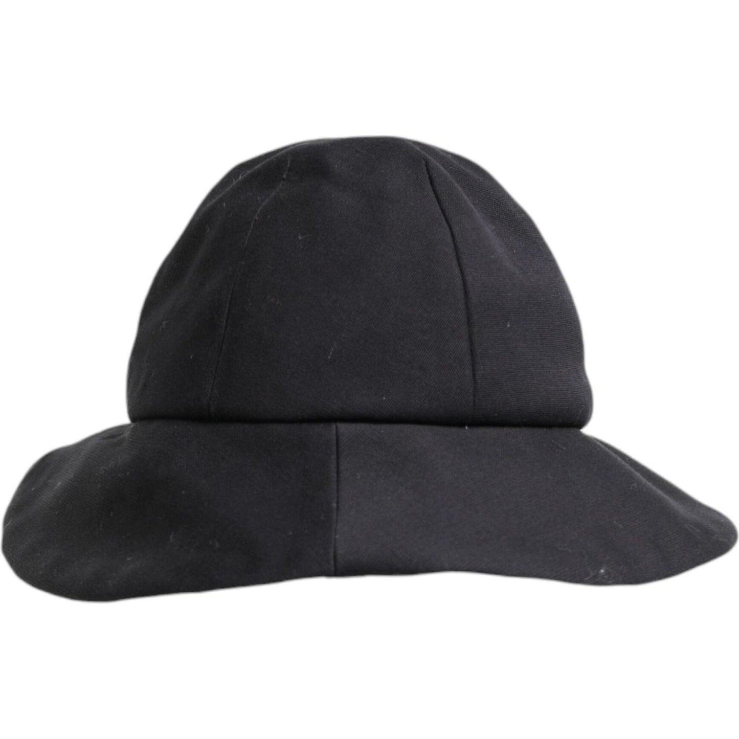 Dolce & Gabbana Black Cotton Wide Brim Bucket Hat HAT9758-57