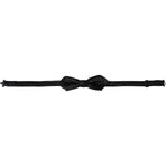 Dolce & Gabbana Black Silk Adjustable Neck Men Bow Tie Dolce & Gabbana Black