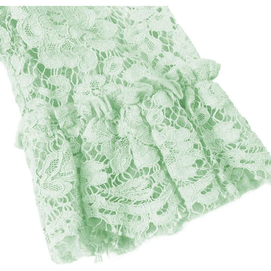 Dolce & Gabbana Dolce & Gabbana Green Cotton Dress DO-15215-IT38|XS 1728,67346170016,Dolce & Gabbana,Dresses - Women - Clothing,Green,IT38|XS,New with tags,Women