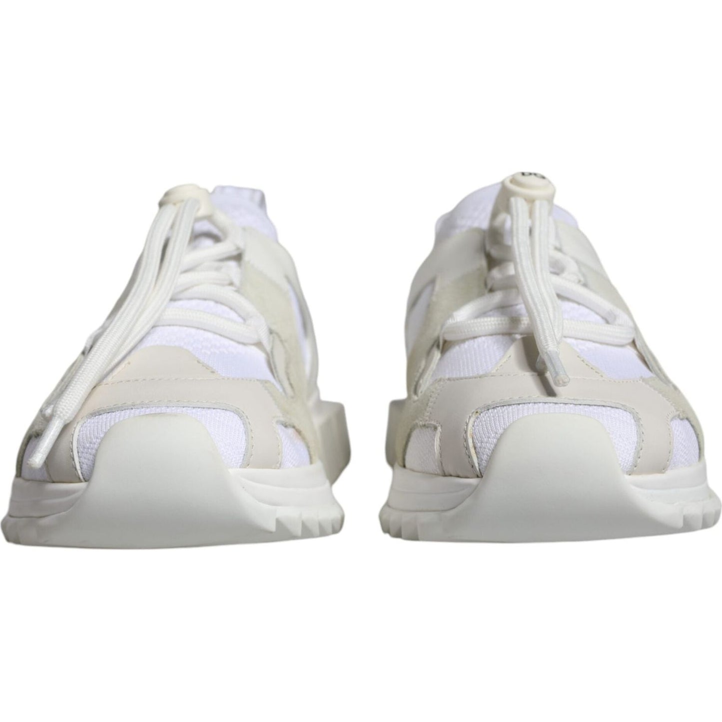 Dolce & Gabbana White Mesh Sorrento Trekking Sneakers Shoes MV6191-41