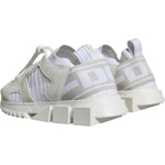 Dolce & Gabbana White Mesh Sorrento Trekking Sneakers Shoes MV6191-41