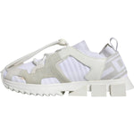 Dolce & Gabbana White Mesh Sorrento Trekking Sneakers Shoes MV6191-41