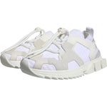 Dolce & Gabbana White Mesh Sorrento Trekking Sneakers Shoes Dolce & Gabbana Light Gray