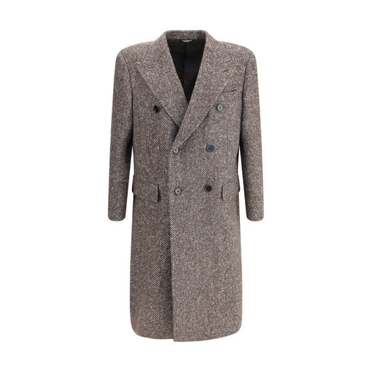 Dolce & Gabbana Double-breasted Coat DO-G038ZTFC2FDS8030-IT48 | M