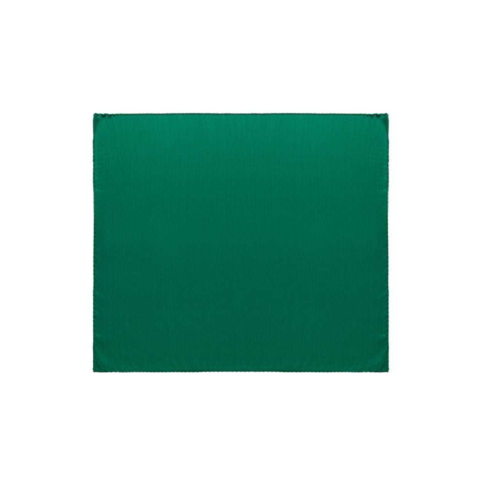 Dolce & Gabbana Green Silk Pocket Square, 32x32, 100% silk, SKU: 25GIU21, brand SKU: GR412EFU1AUV8813