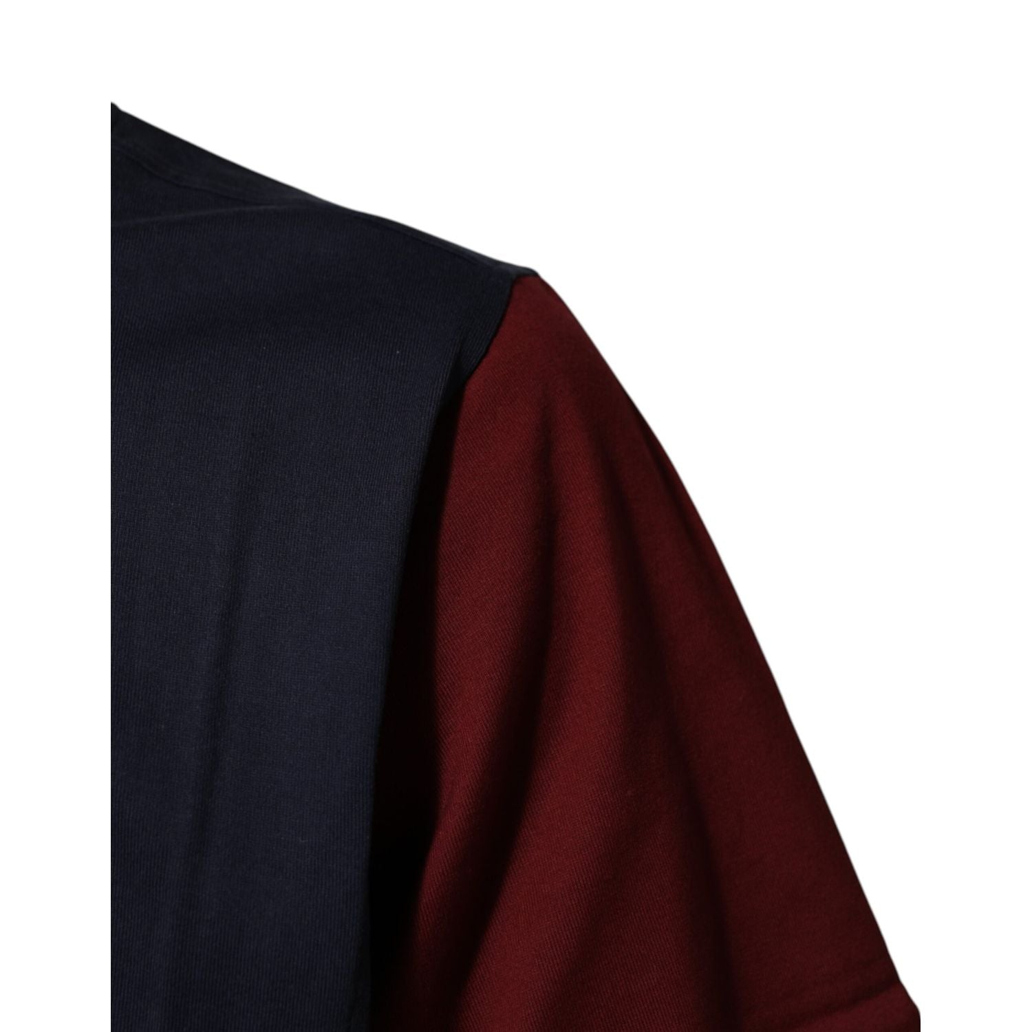 Dolce & Gabbana Multicolor Striped Cotton Men Crew Neck T-shirt