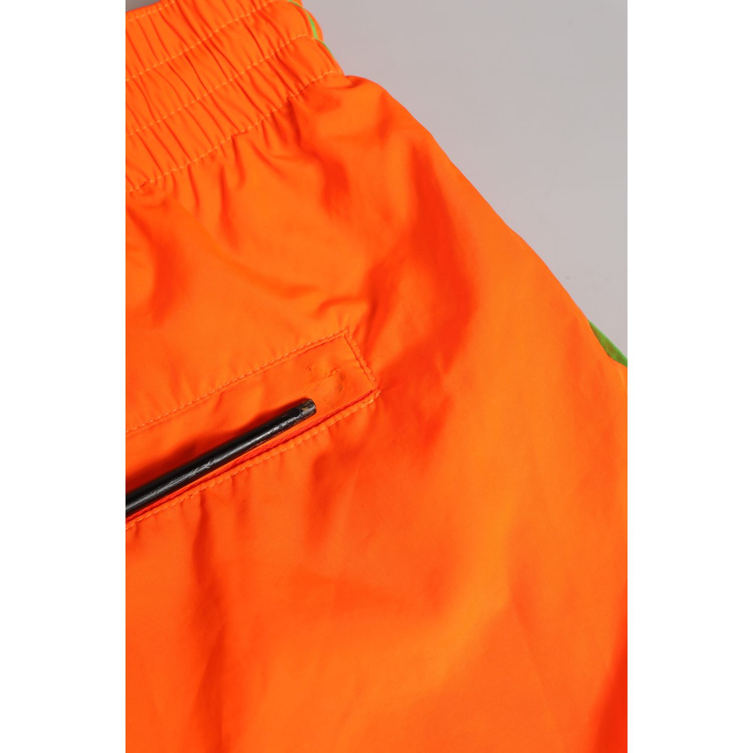 Dolce & Gabbana Orange Polyester Beachwear Men Shorts Swimwear