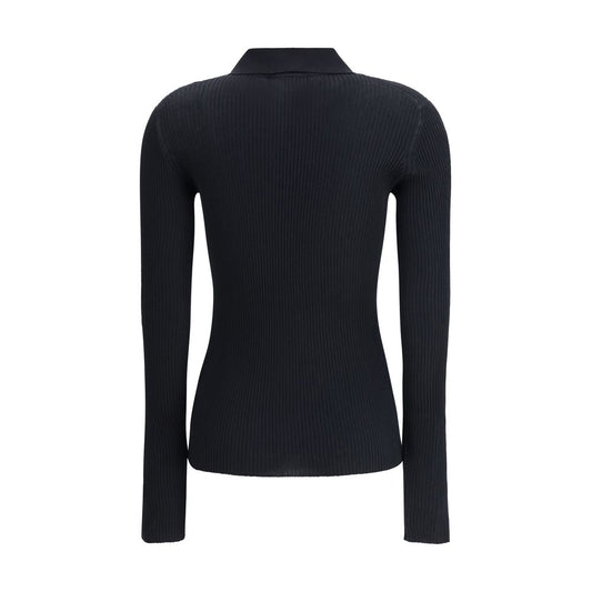 Dolce & Gabbana Ribbed Polo Sweater DO-FXZ27TJBW0GN0000-IT40 | M