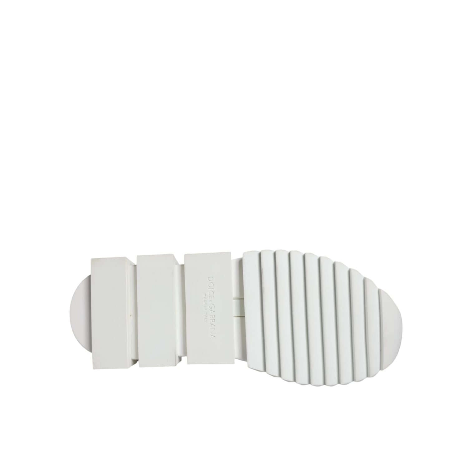 Dolce & Gabbana White Mesh Sorrento Trekking Sneakers Shoes