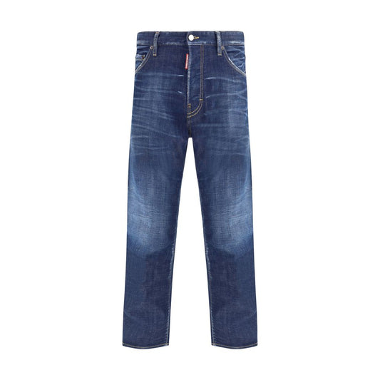 Dsquared² Blue Cotton Skinny Jeans