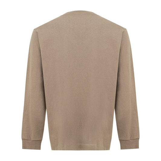Dsquared² Beige Cotton T-Shirt Dsquared² Rosy Brown