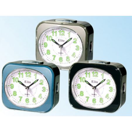 ELITE SVEGLIA ANALOGICA NERA / BLACK ALARM CLOCK