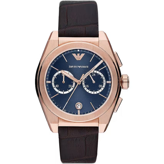 EMPORIO ARMANI MOD. AR11563 gent wristwatch, stainless steel chronograph, mineral dial, water resistant 5 ATM, 43mm case