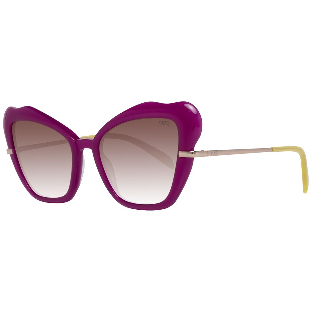 Emilio Pucci Purple Plastic Sunglasses