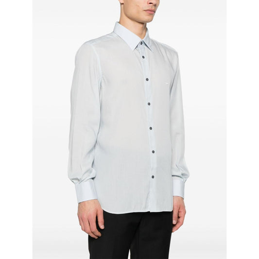Emporio Armani Emporio Armani Shirts Clear Blue EM001537AF14214F9059-P25 LDin,Men,Men > Clothing,Men > Clothing > Shirts,Spring - Summer 2025,Yes Eu