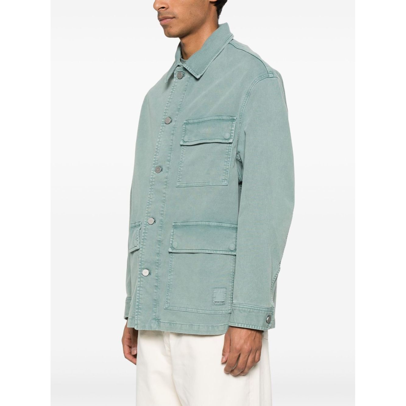 Emporio Armani Jackets Clear Blue