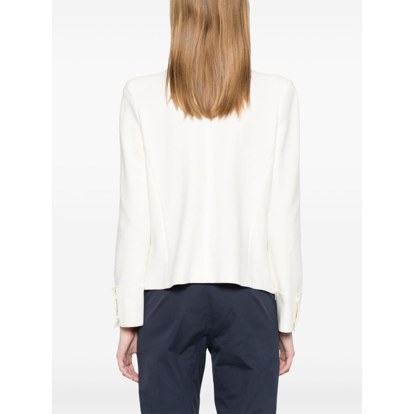 Emporio Armani Ottoman-jersey jacket