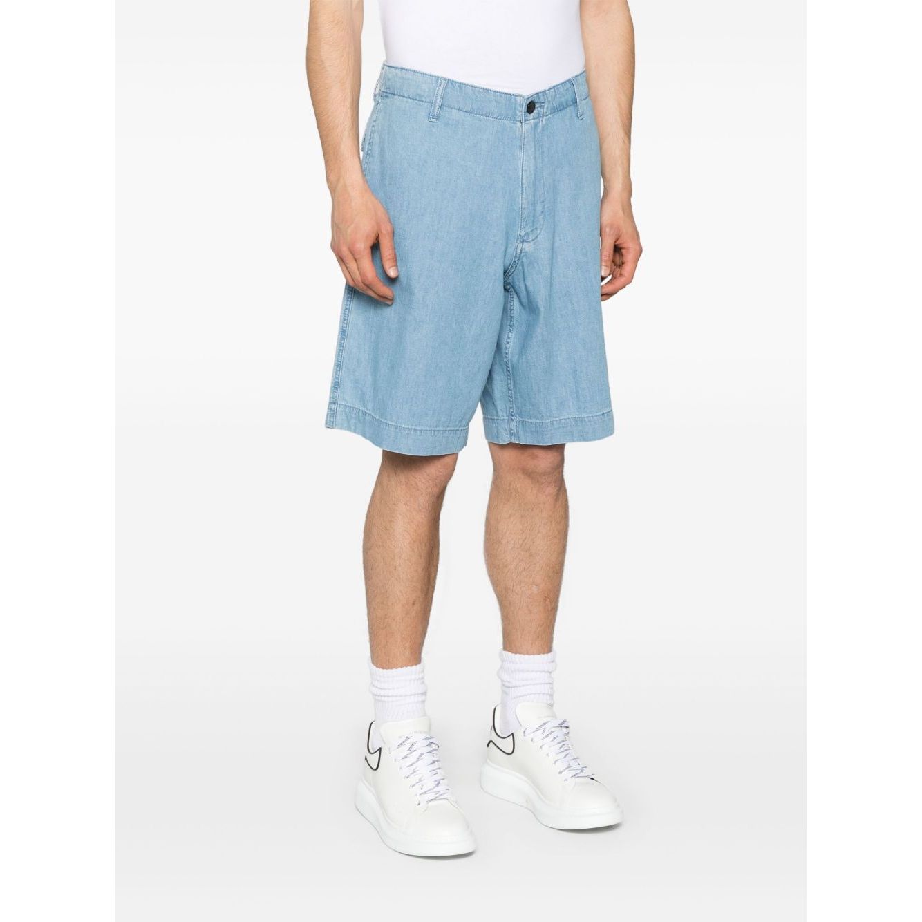 Emporio Armani Shorts Clear Blue