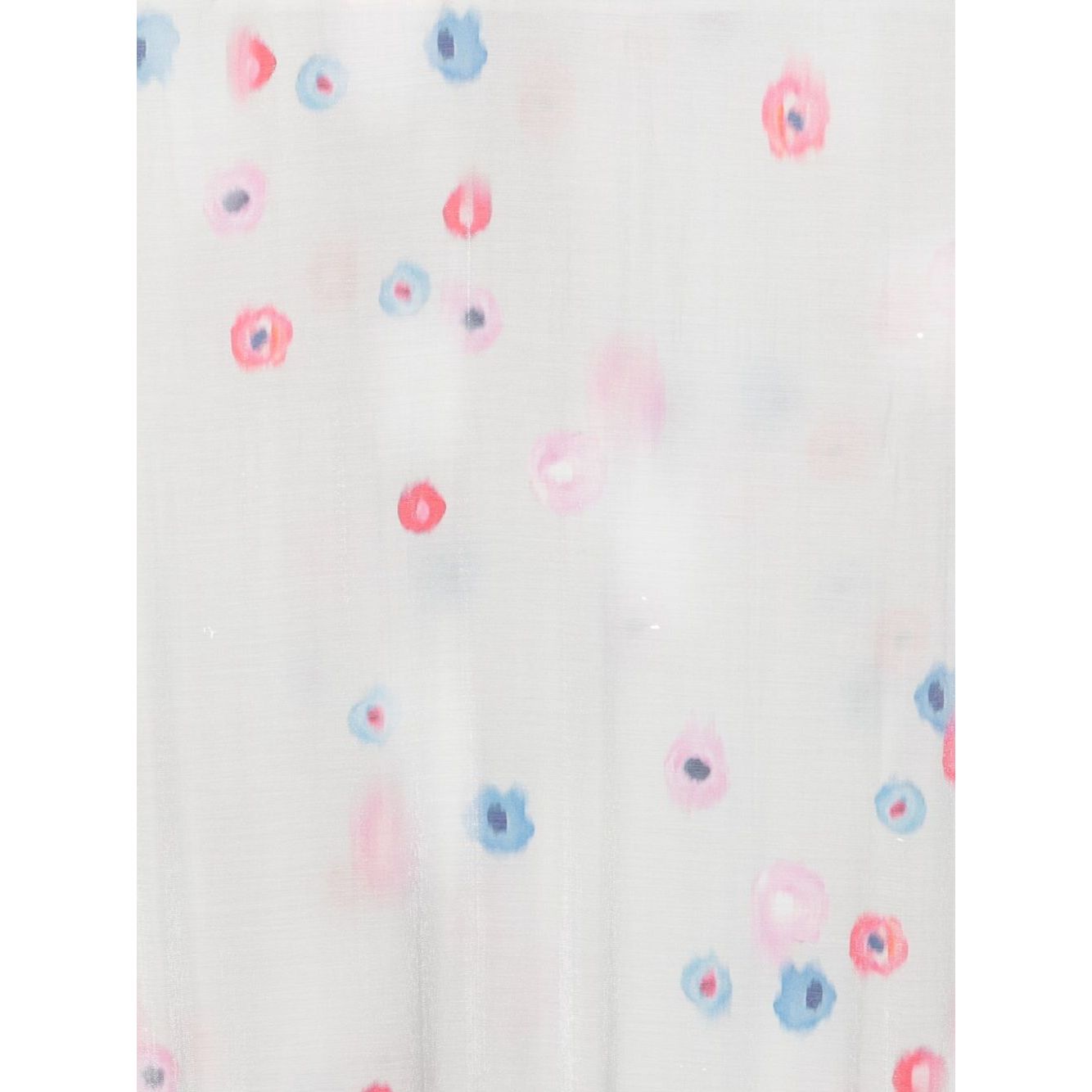 Emporio Armani floral print fringed scarf