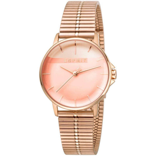 Esprit Esprit Pink Stainless Steel Watch ESES1L065M0085AC 1728,Esprit,New with tags,Pink,Watches for Women - Watches,Women