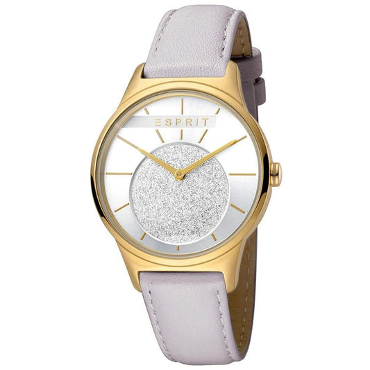 Esprit Esprit White Leather Watch ESES1L026L0025AC 1728,Esprit,New with tags,Watches for Women - Watches,White,Women