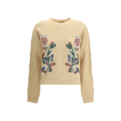 Etro Beige Wool Sweatshirt