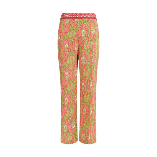 Etro Multicolor Polyester Pants 1728,72470364320,Clothing,Etro,IT42 | L,IT44 | L,IT46|XL,Multicolor,New with tags,Pants - Clothing,Women