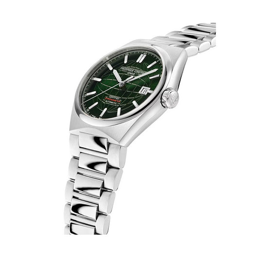 FREDERIQUE CONSTANT Mod. HIGHLIFE AUTOMATIC COSC (Contrôle Officiel Suisse des Chronomètres) wristwatch with stainless steel bracelet