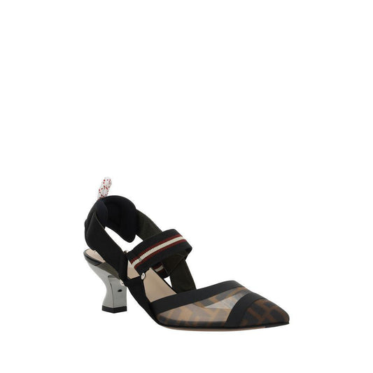 Fendi Colibri Rete Pumps FE-8J6716A2D7F1OTR-EU36/US6