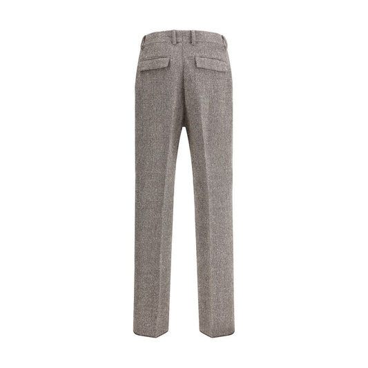 Ferragamo Wide chevron Pants FE-788110003-IT52 | XL