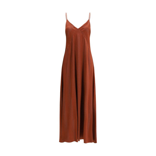 Forte_Forte Orange Silk Casual Dress
