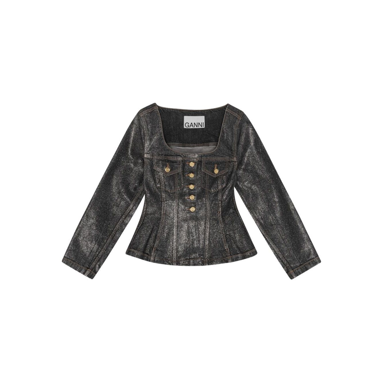 GANNI Jackets Black