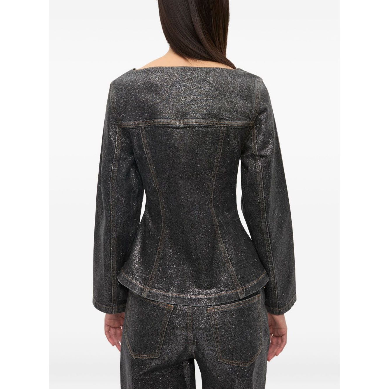 GANNI Jackets Black