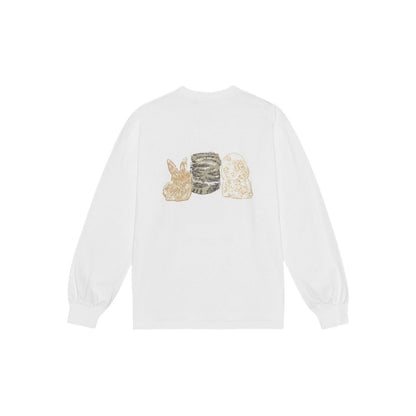 GANNI Sweaters White Topwear