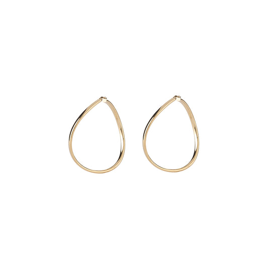 Elegant gold hoop earrings from GUESS JEWELS JEWELRY Mod. JUBE04195JWYGT-U collection, stylish and modern design for any occasion.
