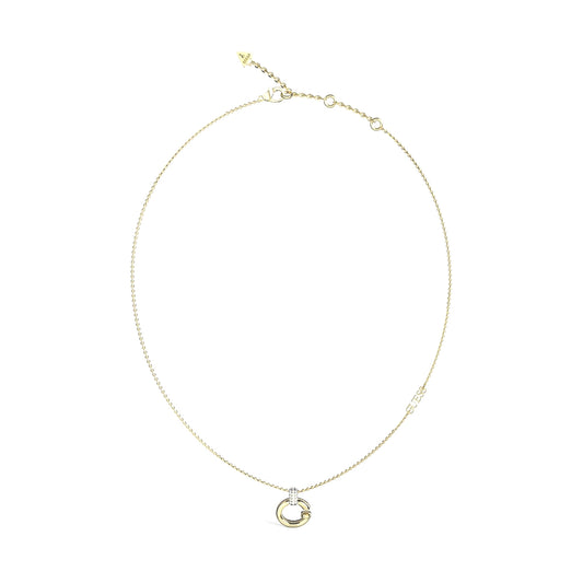 GUESS JEWELS JEWELRY Mod. JUBN04518JWYGT-U gold necklace with pendant.