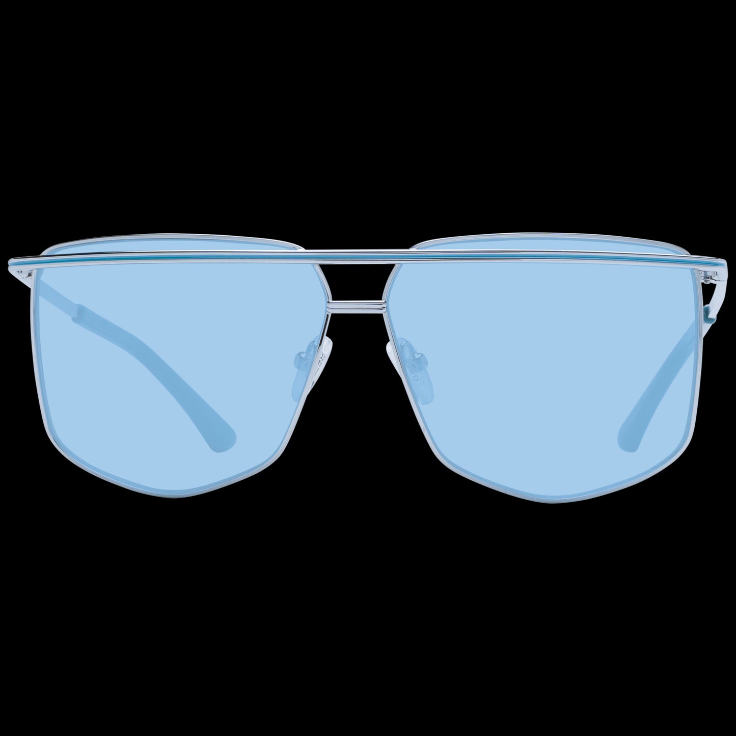 GUESS MOD. GU7851 6310V sunglasses for ladies with blue tinted lenses
