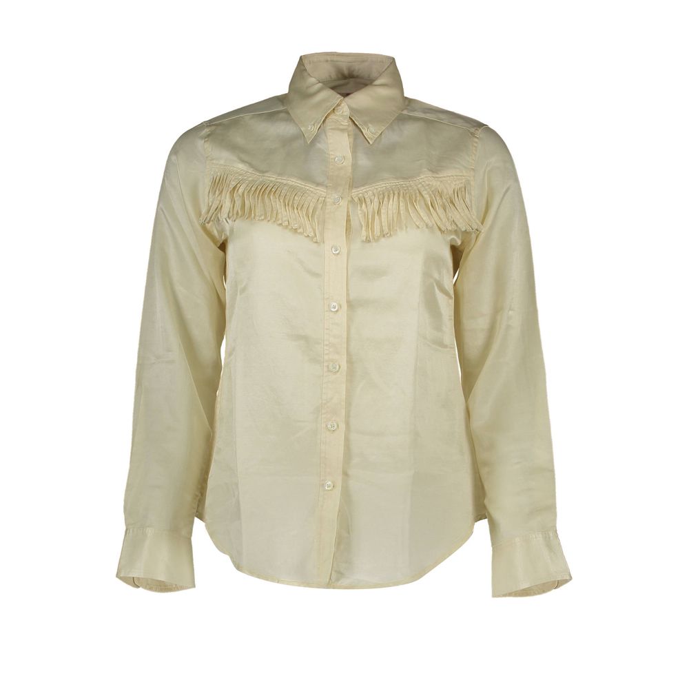 Gant Beige Cotton Women Shirt