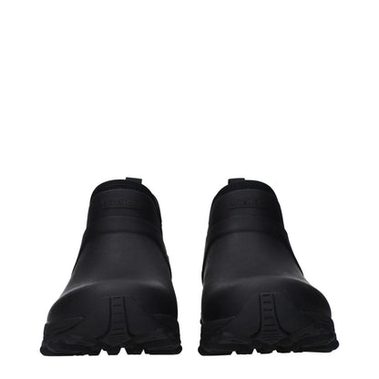 Givenchy Black Cotton Ankle Boots