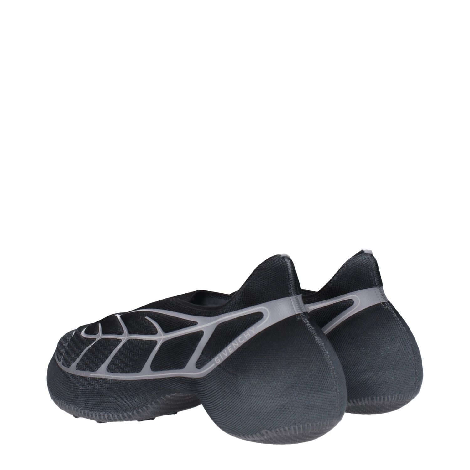 Givenchy Gray Fabric Athletic Sneakers