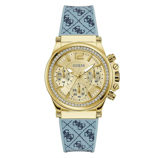 Guess Blue Synthetic Dress Watch