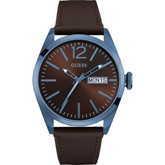 Guess Guess Brown Polyethylene Watch GUW0658G8AC 1728,Brown,Guess,Men,New with tags,Watches for Men - Watches