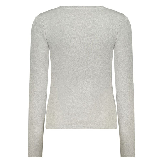 Guess Jeans Gray Cotton Women T-Shirt GU-39641-S