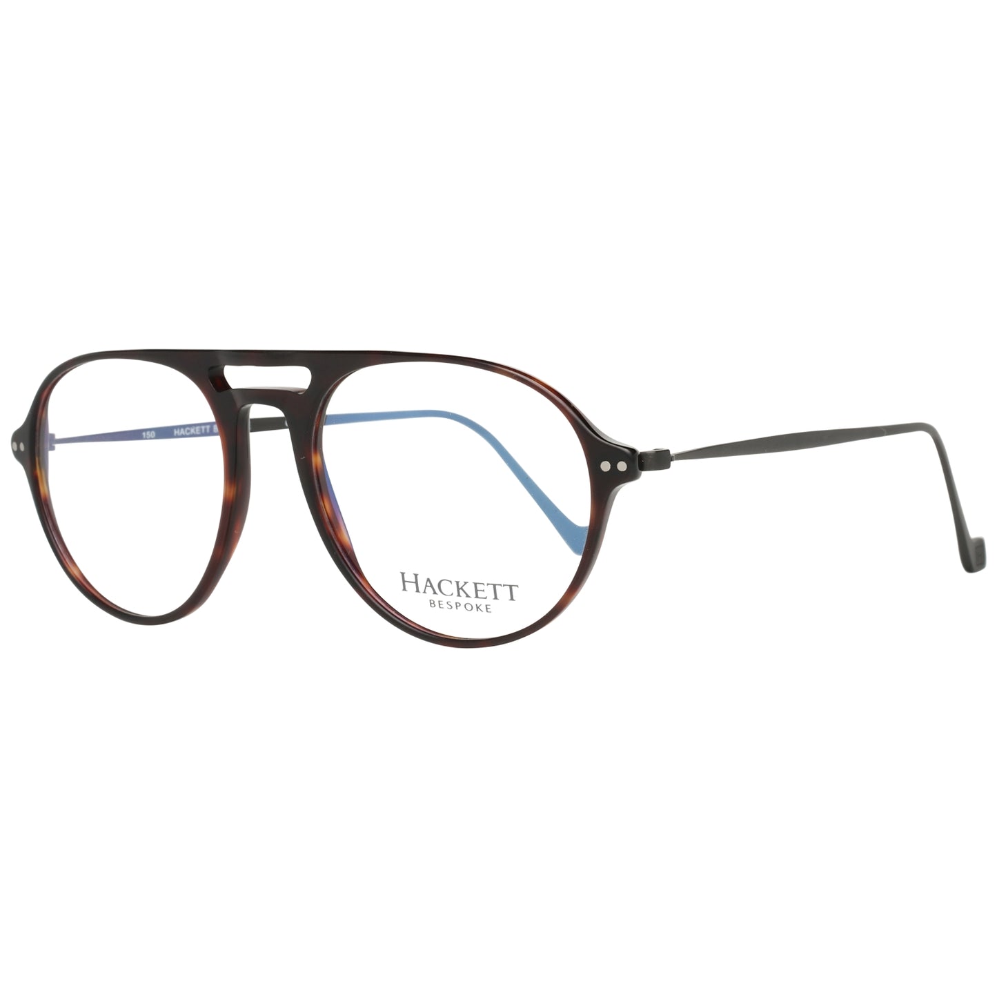 HACKETT BESPOKE MOD. HEB239 51143 gent's eyeglasses in brown tortoiseshell frame for stylish men.