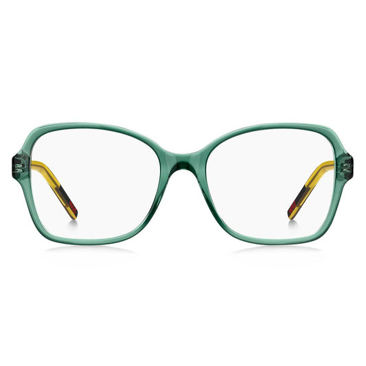 Hugo Boss Green Acetate Frames for women, style HG1250IWBF217 with 52/17/140mm measurements.