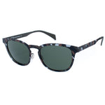 Italia Independent Bicolor Metal Sunglasses in brown and gray, unisex design, metal frame, measures 51/19/145 mm, filter 2.