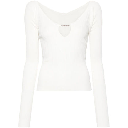 JACQUEMUS Top White Topwear