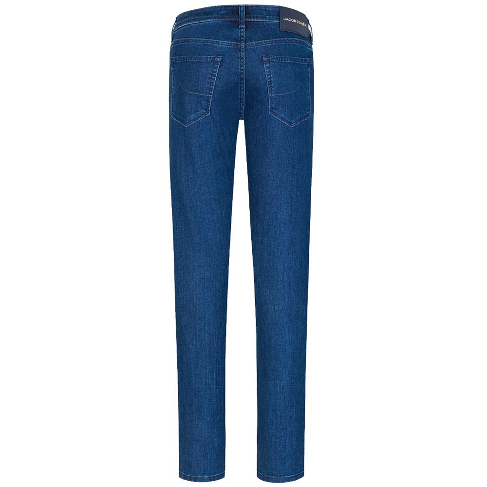 Jacob Cohen Blue Cotton Men's Jeans