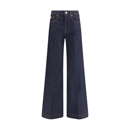 Jacob Cohen Wide leg Jeans AW25 with high waist and classic five-pocket style.